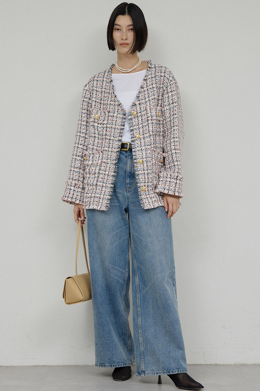 GALLARDAGALANTE(ガリャルダガランテ)｜ツイードジャケット/オフ