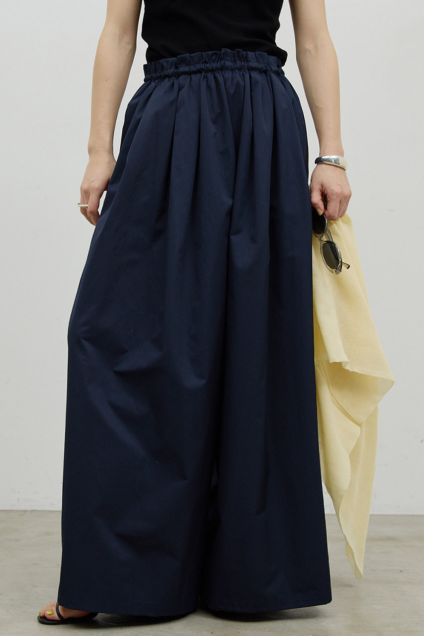 ガリャルダガランテ/GALLARDAGALANTEの【予約販売】ギャザーボリュームパンツ(ネイビー/GGZ1061202A0003)