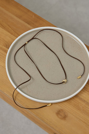 ガリャルダガランテ/GALLARDAGALANTEの【予約販売】ダブルトップコードネックレス(150200/150201)