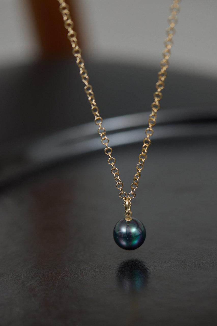 ガリャルダガランテ/GALLARDAGALANTEの【予約販売】サークルチェーンストーンネックレス(ネイビー/GGZ1061211A0006)