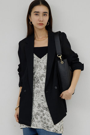 ガリャルダガランテ/GALLARDAGALANTEの【予約販売】シアーメッシュジャケット(110800/110801)