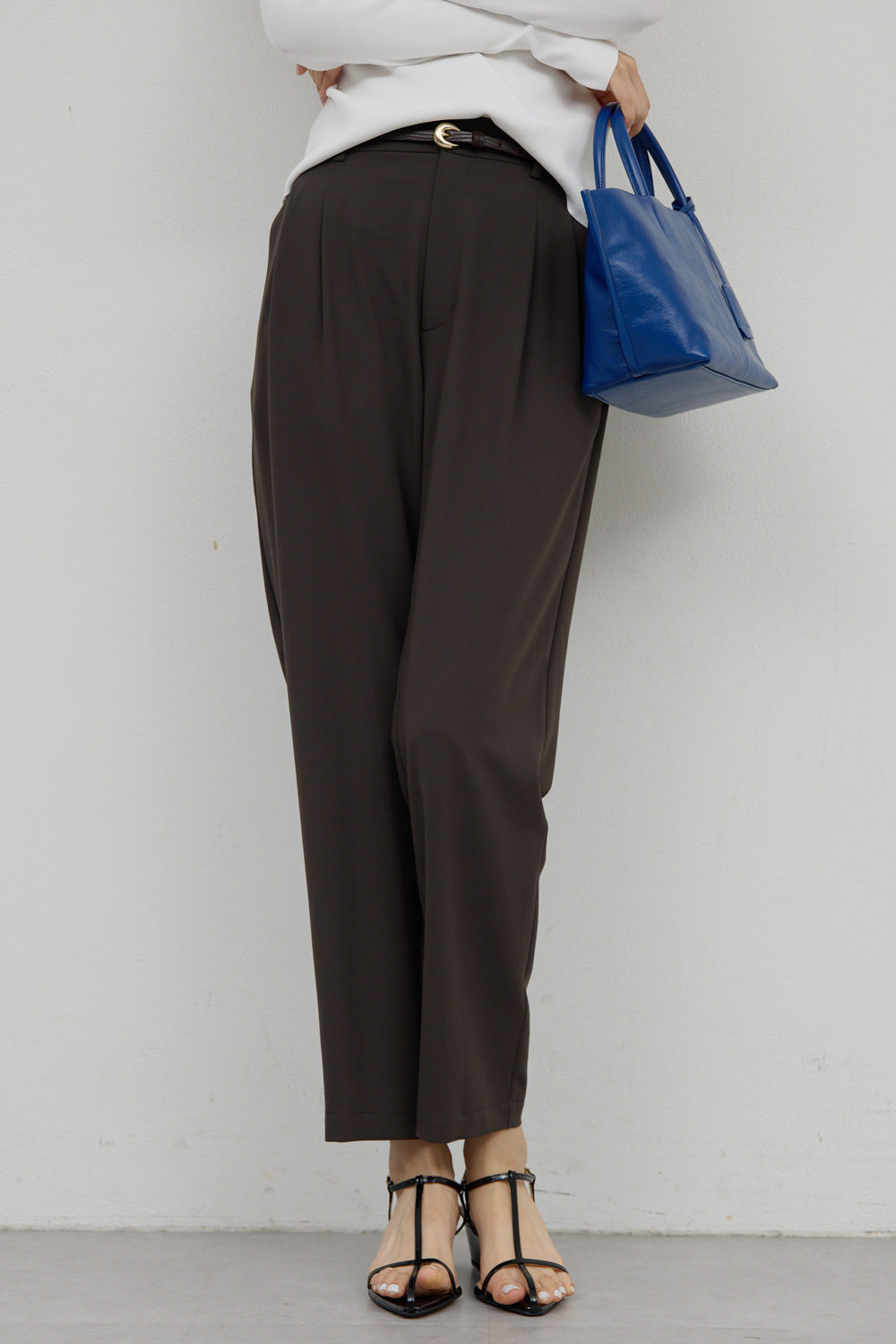 ガリャルダガランテ/GALLARDAGALANTEの【予約販売】ライトジャージーテーパードパンツ(ダークブラウン/GGZ1061202A0001)