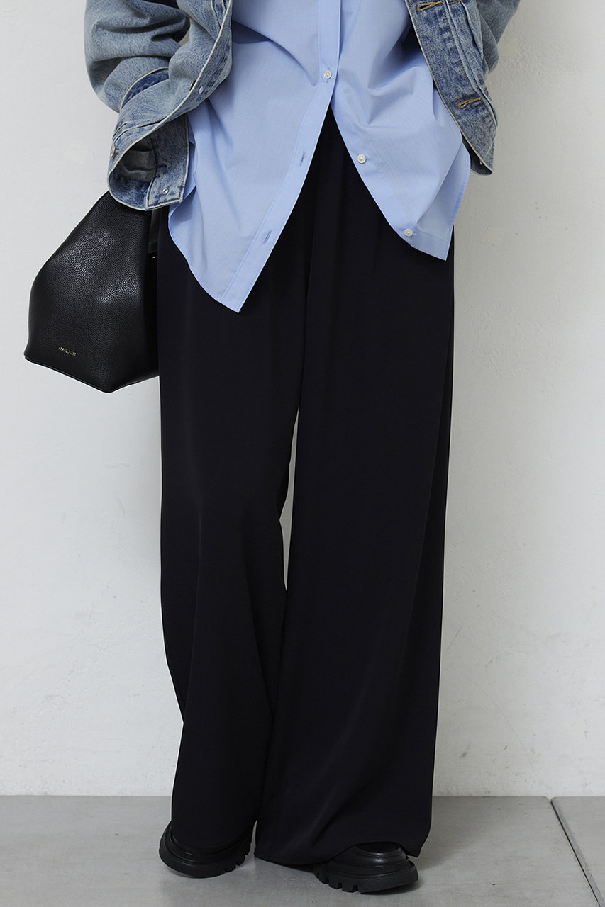 ガリャルダガランテ/GALLARDAGALANTEの【予約販売】ワイドイージーパンツ(ブラック/GGZ1061202A0006)