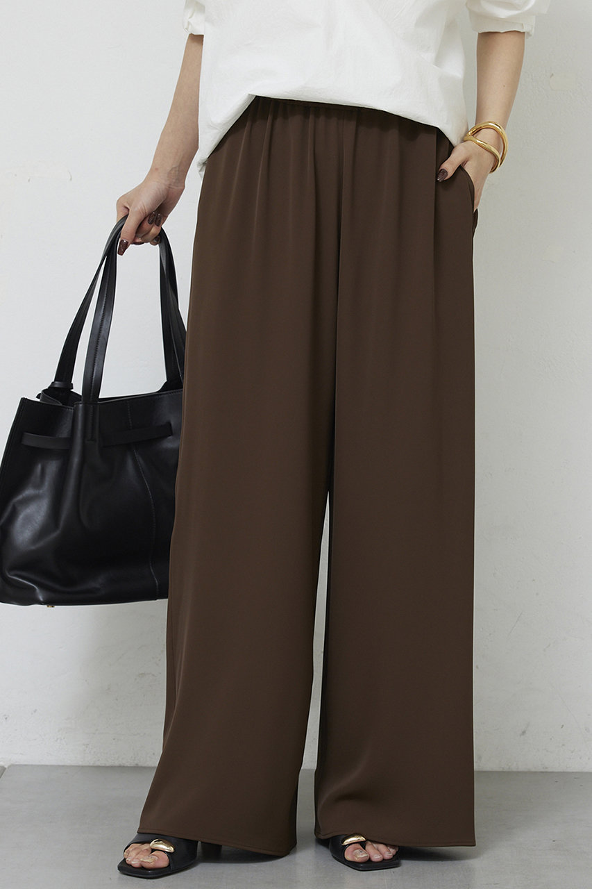 ガリャルダガランテ/GALLARDAGALANTEの【予約販売】ワイドイージーパンツ(ダークブラウン/GGZ1061202A0006)