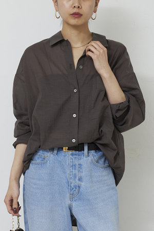 ガリャルダガランテ/GALLARDAGALANTEの【予約販売】カシュクールローンシャツ(110400/110403)