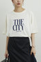 【予約販売】【GOOD ROCK SPEED】別注 THE CITY ロゴTee ガリャルダガランテ/GALLARDAGALANTE アイボリー