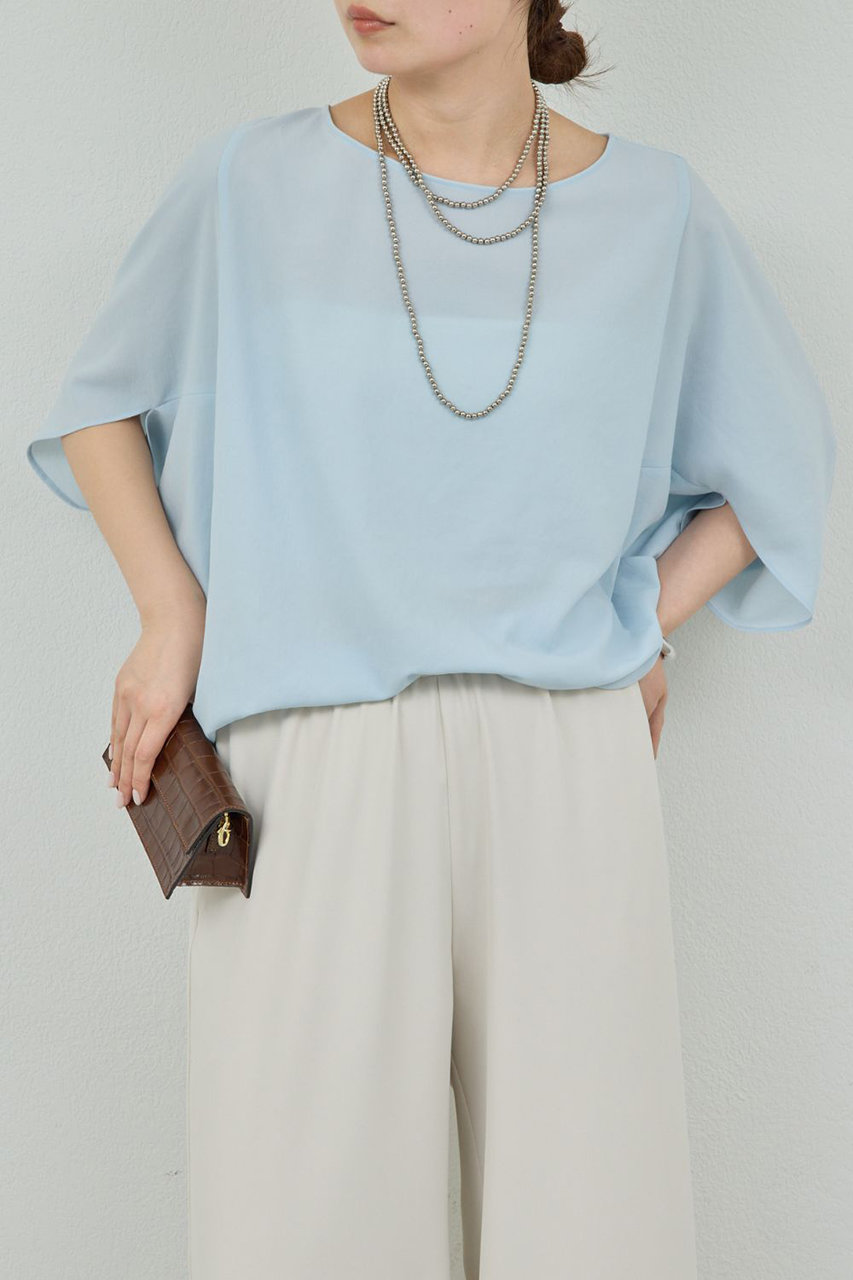 ガリャルダガランテ/GALLARDAGALANTEのドルマンジャージープルオーバー(スカイブルー/GGZ1061404A0002)