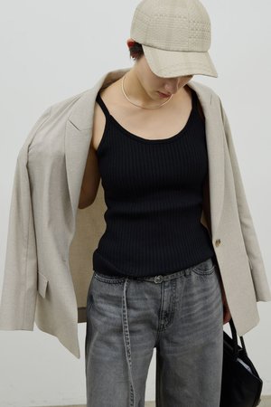 ガリャルダガランテ/GALLARDAGALANTEのリブニットキャミソール(110100/110101)
