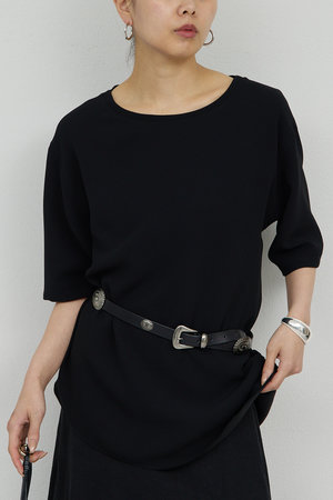 ガリャルダガランテ/GALLARDAGALANTEのバックスリットハーフスリーブブラウス(110400/110402)