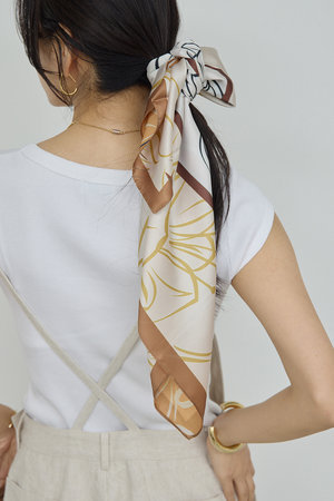 ガリャルダガランテ/GALLARDAGALANTEの【予約販売】プリントリバーシブルスカーフ(140100/140103)