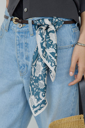 ガリャルダガランテ/GALLARDAGALANTEの【予約販売】更紗プリントシルクスカーフ(140100/140103)