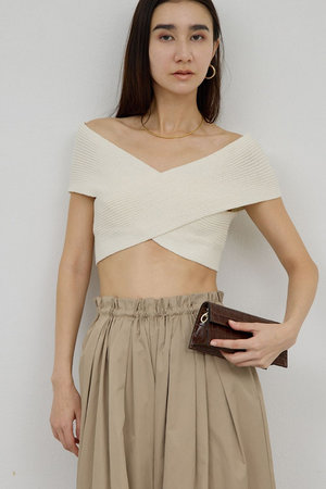 ガリャルダガランテ/GALLARDAGALANTEの【予約販売】クロスリブビスチェ(110300/110301)