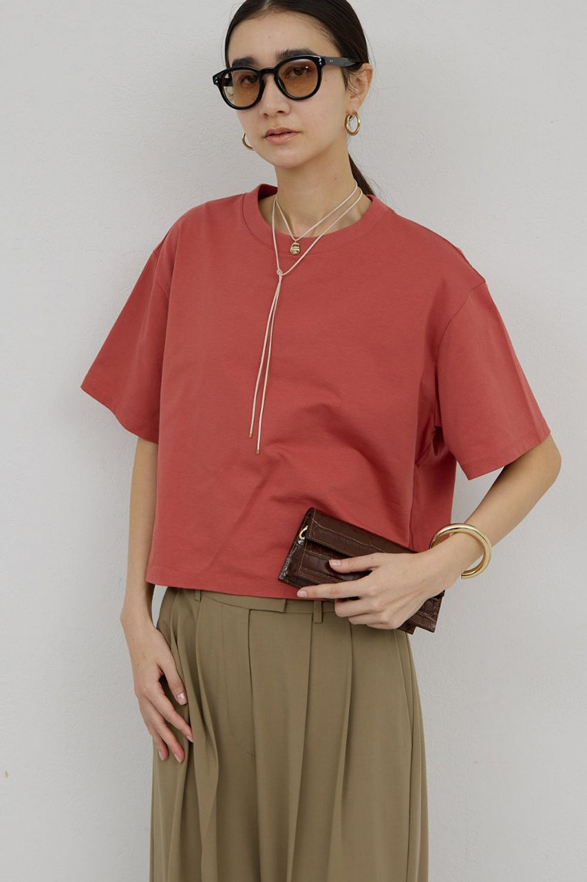 ガリャルダガランテ/GALLARDAGALANTEの【予約販売】クロップドTee(オレンジ/GGZ1061406A0003)