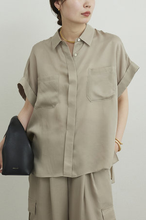 ガリャルダガランテ/GALLARDAGALANTEの【予約販売】ミリタリーハーフスリーブシャツ(110400/110402)