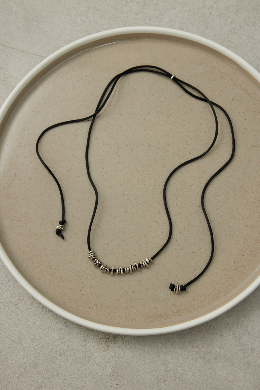 ガリャルダガランテ/GALLARDAGALANTEの【予約販売】グレインコードネックレス(シルバー/GGZ1061411A0003)