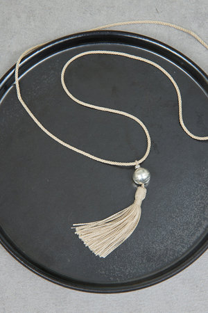 ガリャルダガランテ/GALLARDAGALANTEの【予約販売】フリンジコードネックレス(150200/150201)