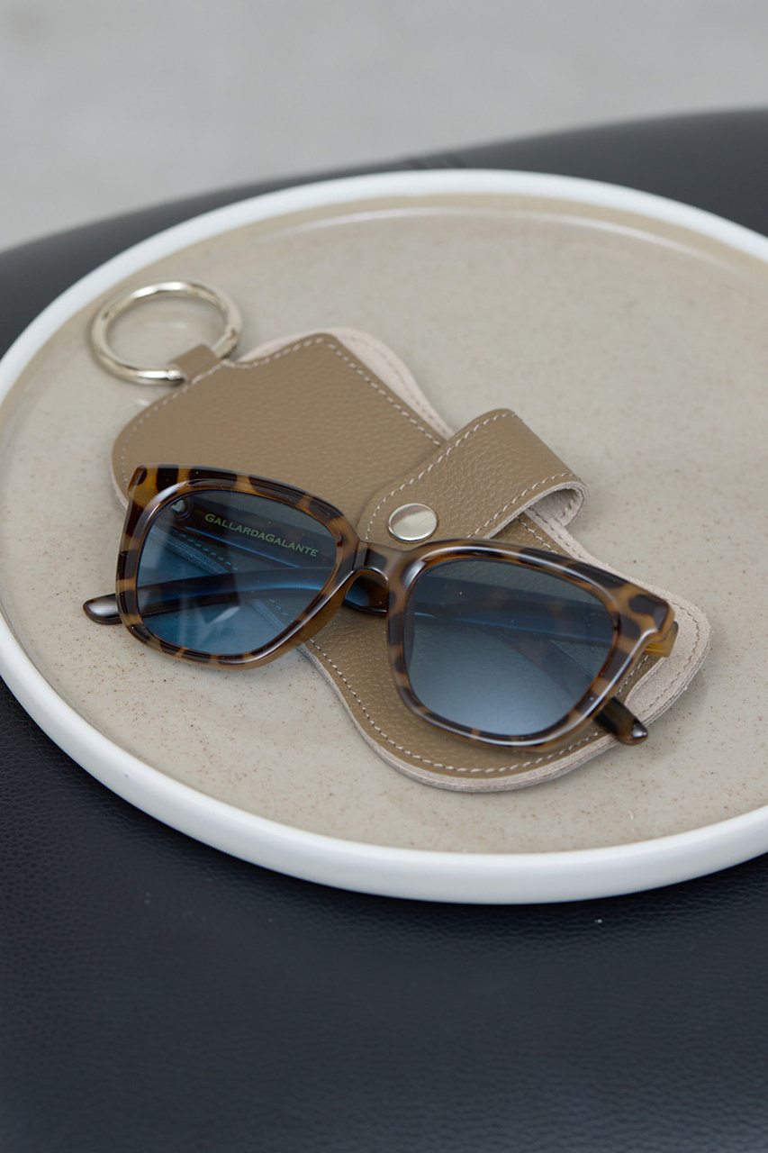 ガリャルダガランテ/GALLARDAGALANTEの【予約販売】デミフレームアイウェア(ブラウン/GGZ1061418A0003)