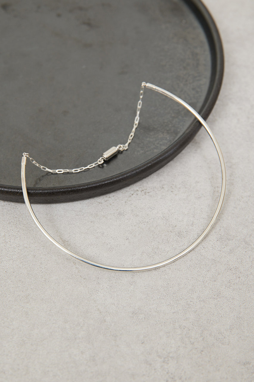 ガリャルダガランテ/GALLARDAGALANTEの【予約販売】【2.718】ラウンドチョーカー(シルバー/GGN1061411A0005)