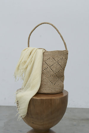 ガリャルダガランテ/GALLARDAGALANTEの【予約販売】【MIORA】ラフィアワンハンドルバッグ(120200/120201)