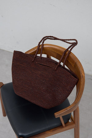 ガリャルダガランテ/GALLARDAGALANTEの【予約販売】【MIORA】ラフィア2WAYトート(120200/120201)