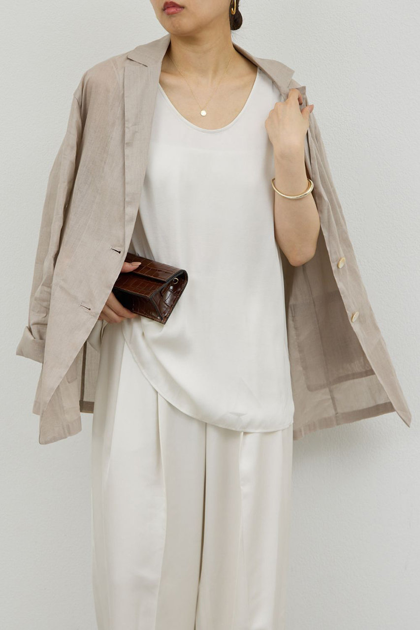 ガリャルダガランテ/GALLARDAGALANTEのシアージャケット(グレージュ/GGZ1061407A0003)