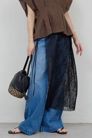 ガリャルダガランテ/GALLARDAGALANTEの【予約販売】レースラップスカート(110700/110703)