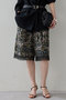 【予約販売】【HERITANOVUM】レースヘムハーフパンツ ガリャルダガランテ/GALLARDAGALANTE