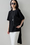 【予約販売】【HERITANOVUM】ロングテールTシャツ ガリャルダガランテ/GALLARDAGALANTE ブラック