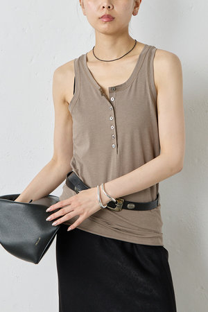 ガリャルダガランテ/GALLARDAGALANTEの【予約販売】【La nature linge】キュプラハイツイストヘンリータンク(110100/110101)