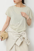 クルーネックTシャツ