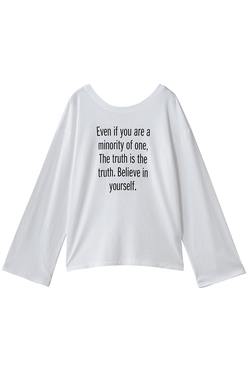 【PEAS】 スローガンTシャツ