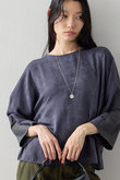 【HERITANOVUM】ベロアコンビネーションTee