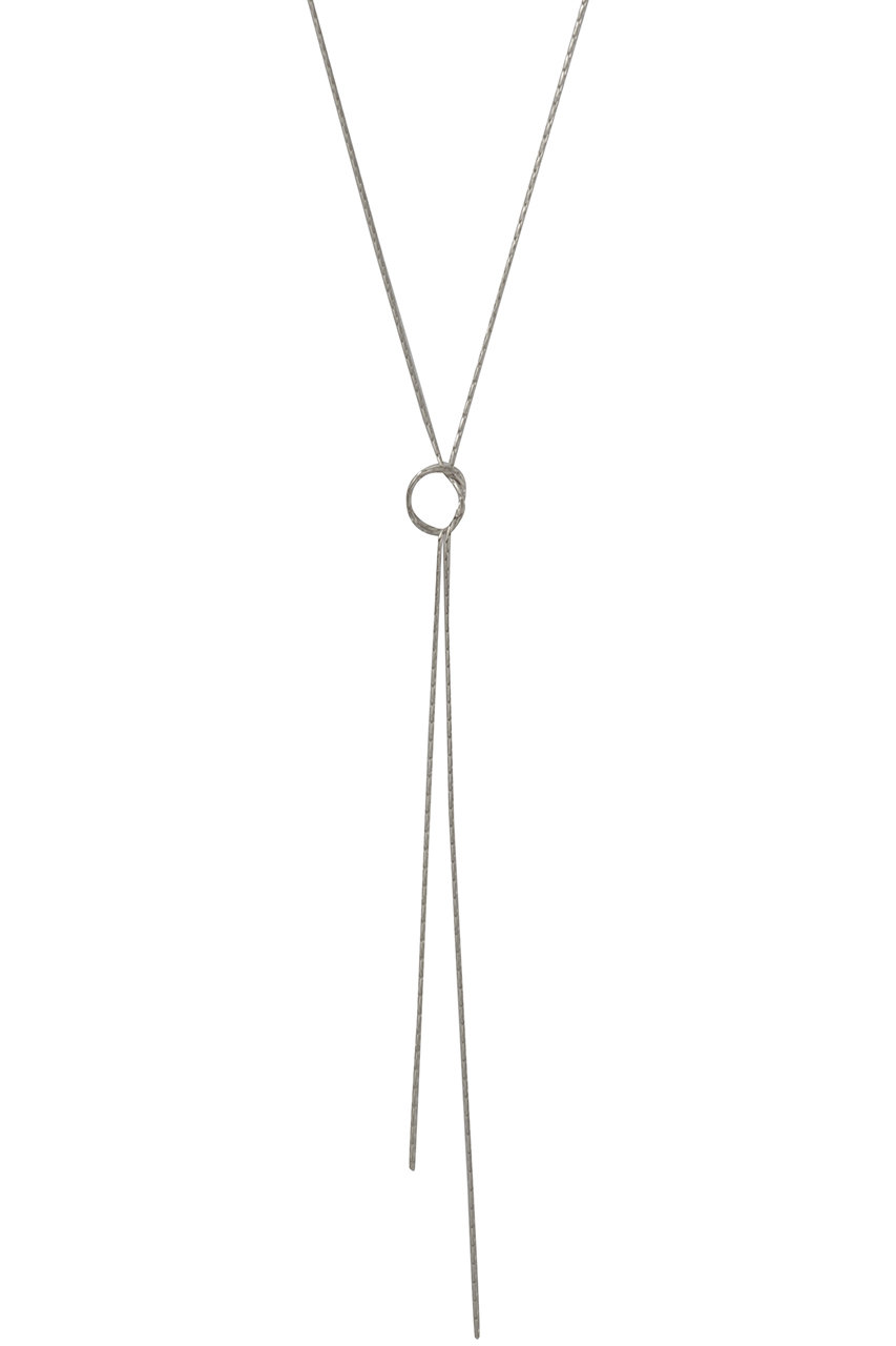 GALLARDAGALANTE ノットチェーンネックレス (シルバー, F) ガリャルダガランテ ELLE SHOP