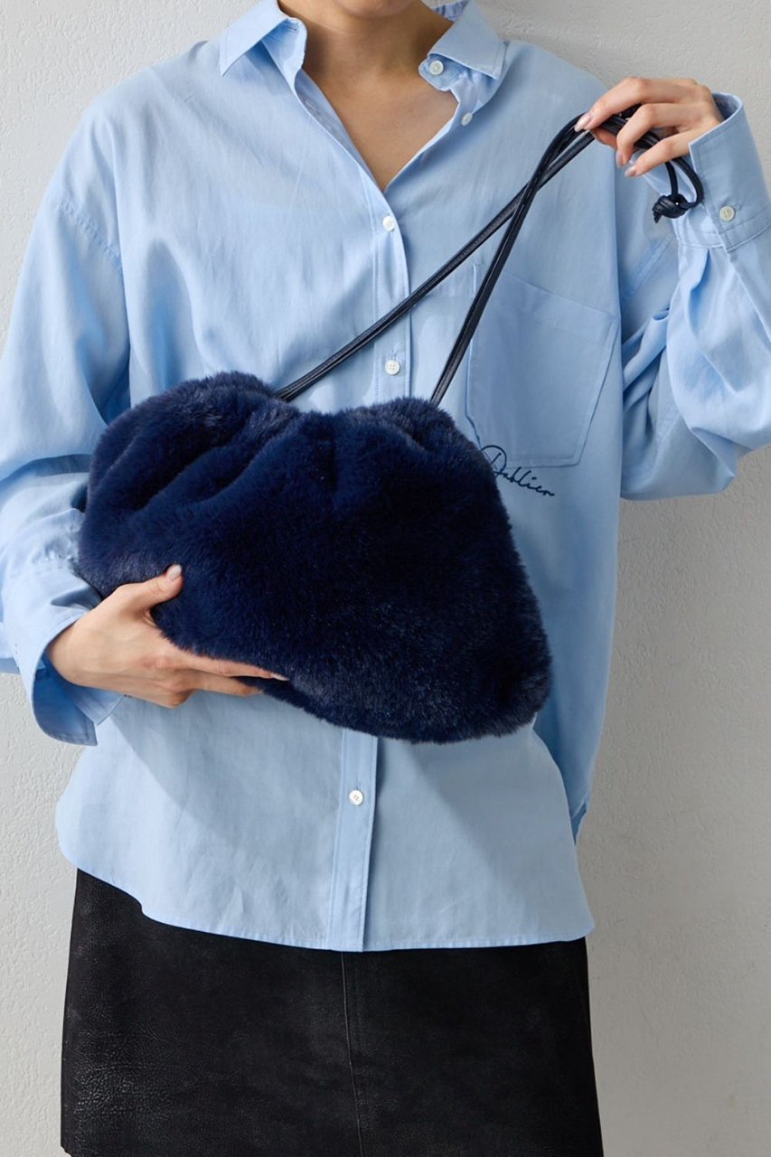 【MANAKAコラボ】【2.718】フェイクファークラッチBAG