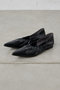 【予約販売】【2.718】ポインテッドギャザーパンプス ガリャルダガランテ/GALLARDAGALANTE