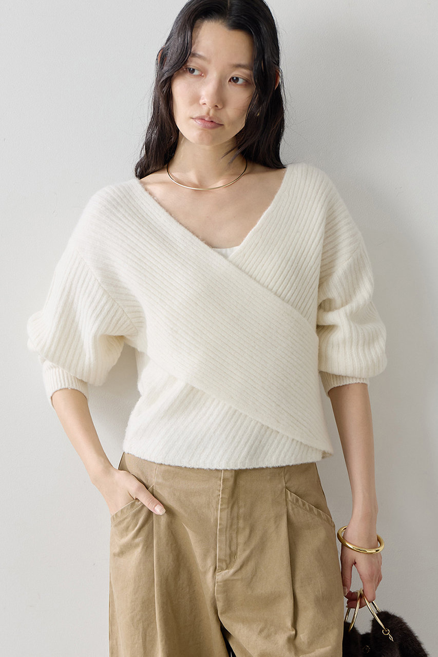 【MAMIコラボ】カシュクール2WAYニット