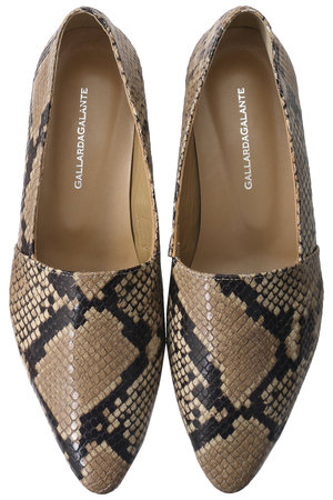 ガリャルダガランテ/GALLARDAGALANTEのパイソンレザースリッポン