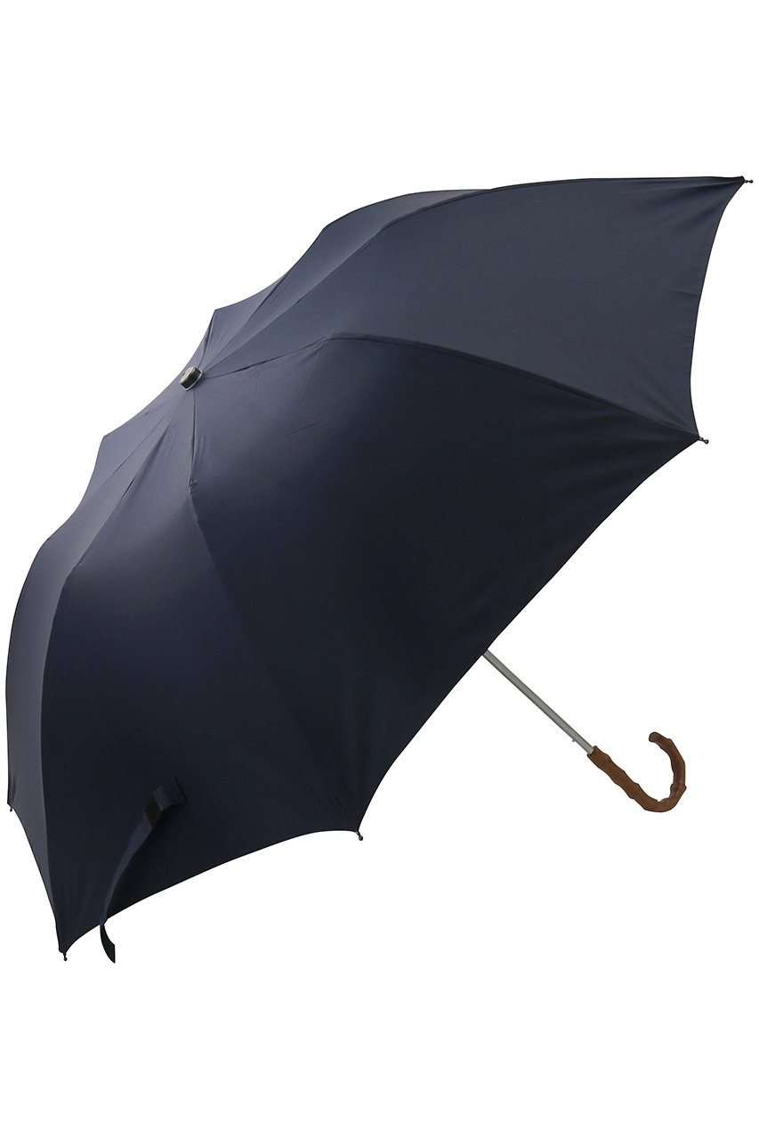 FOX UMBRELLAS Wanghee 晴雨兼用折りたたみ傘 (ネイビー F) フォックス・アンブレラ ELLE SHOPの画像