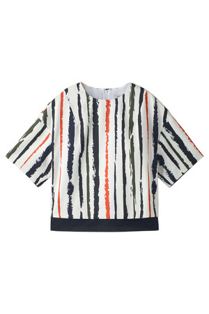 アドーア/ADOREのカラーラインブラウス