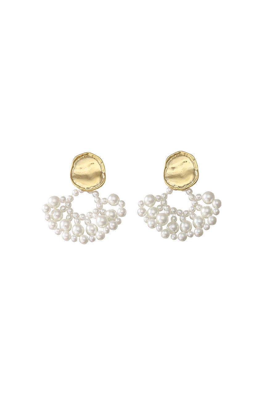 SALE 【20%OFF】 ADORE アドーア パールモチーフピアス ホワイト