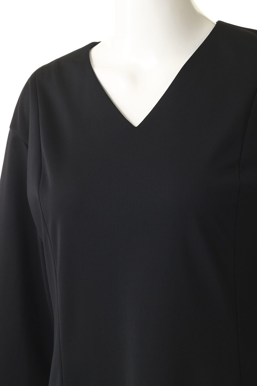 Adore アドーア マットジャージーワンピース ブラック の通販 Elleshop エル ショップ