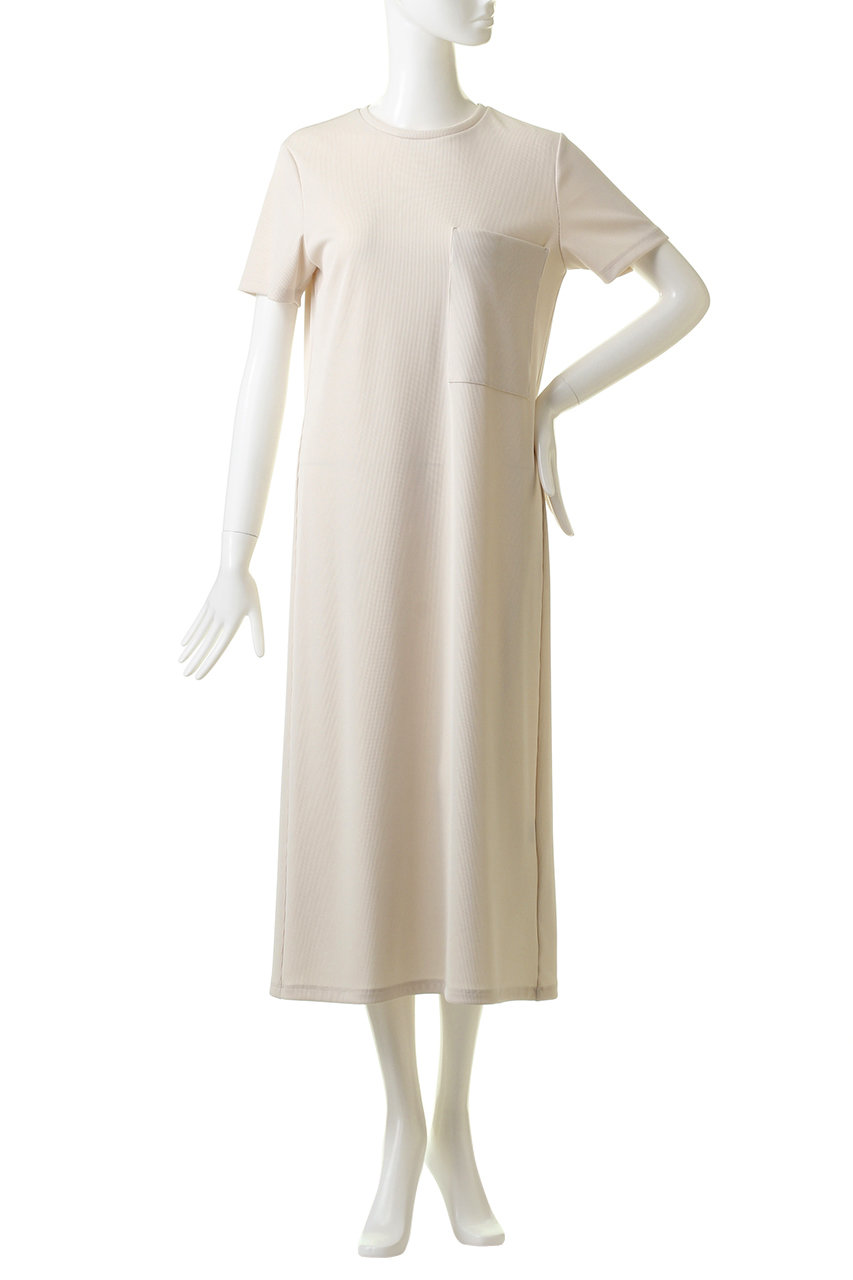 Adore アドーア シアーレイヤードワンピース ベージュ の通販 Elleshop エル ショップ