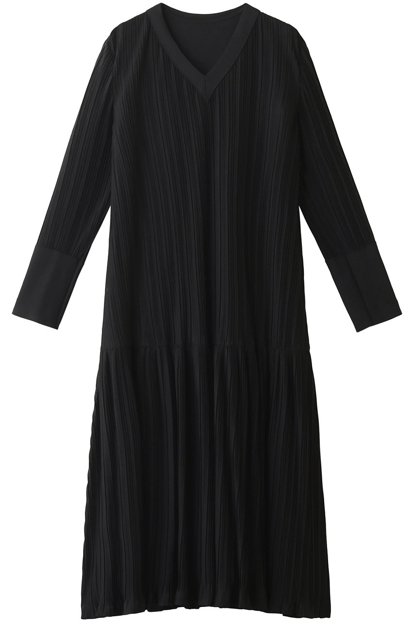 Adore アドーア シアーランダムニットワンピース ブラック の通販 Elleshop エル ショップ