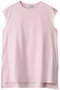 ◆クリアハイゲージスリーブレスカットソー アドーア/ADORE ピンク