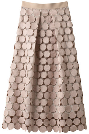 サークルレーススカート