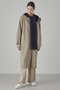 カシミヤ混 2TONE リバーロングコート アドーア/ADORE