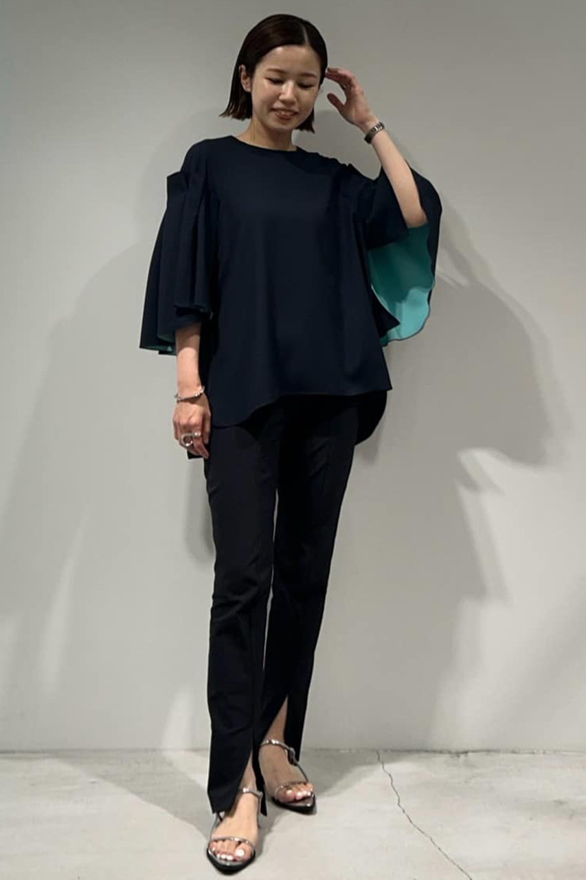 ADORE(アドーア)｜ナイロン2WAYパンツ/ブラック の通販｜ELLESHOP