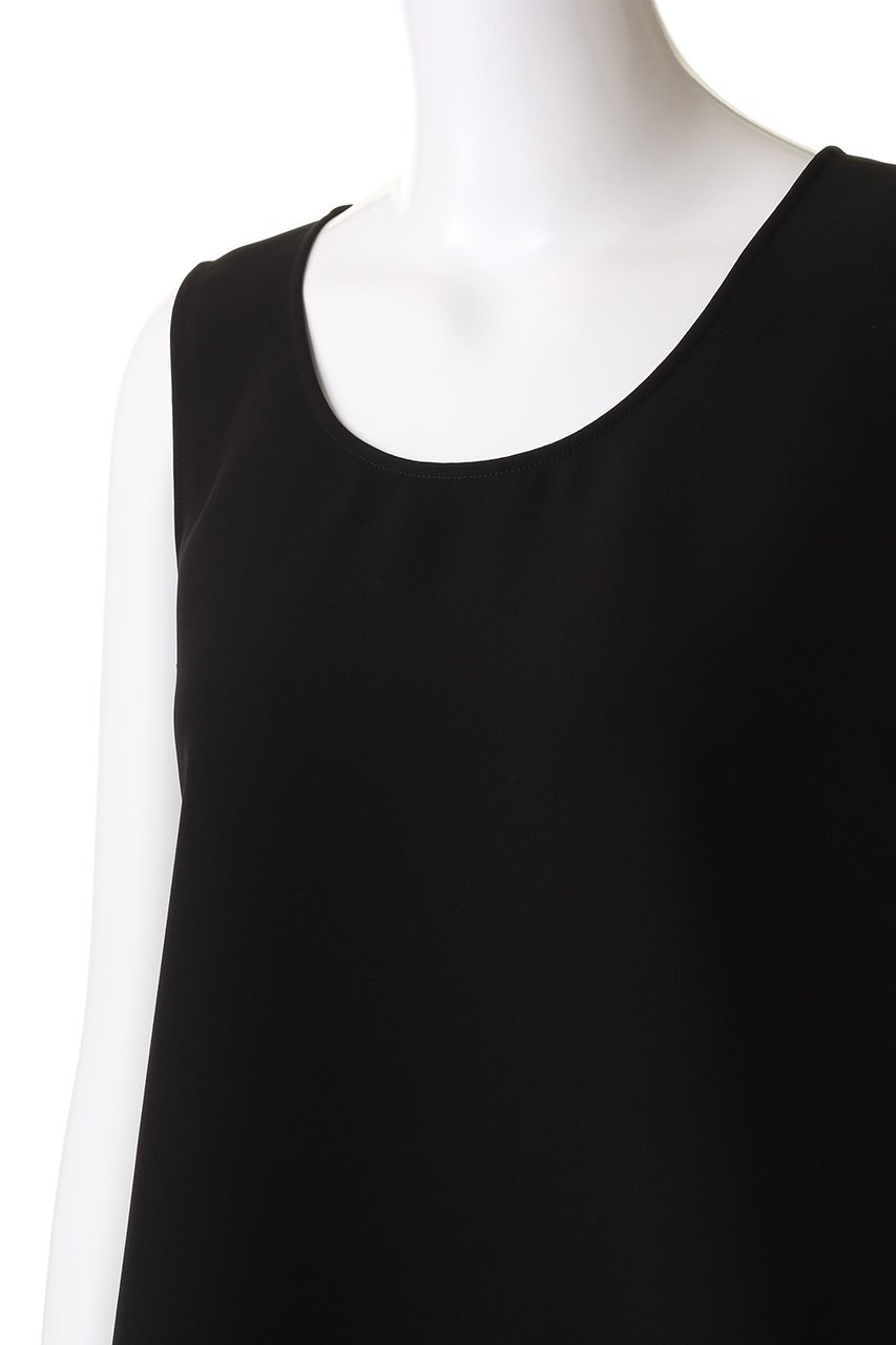 ADORE(アドーア)｜ドライタッチWクロスブラウス/ブラック の通販