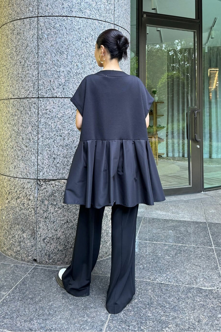 ADORE(アドーア)｜◇マットポンチパンツ/ブラック の通販｜ELLESHOP
