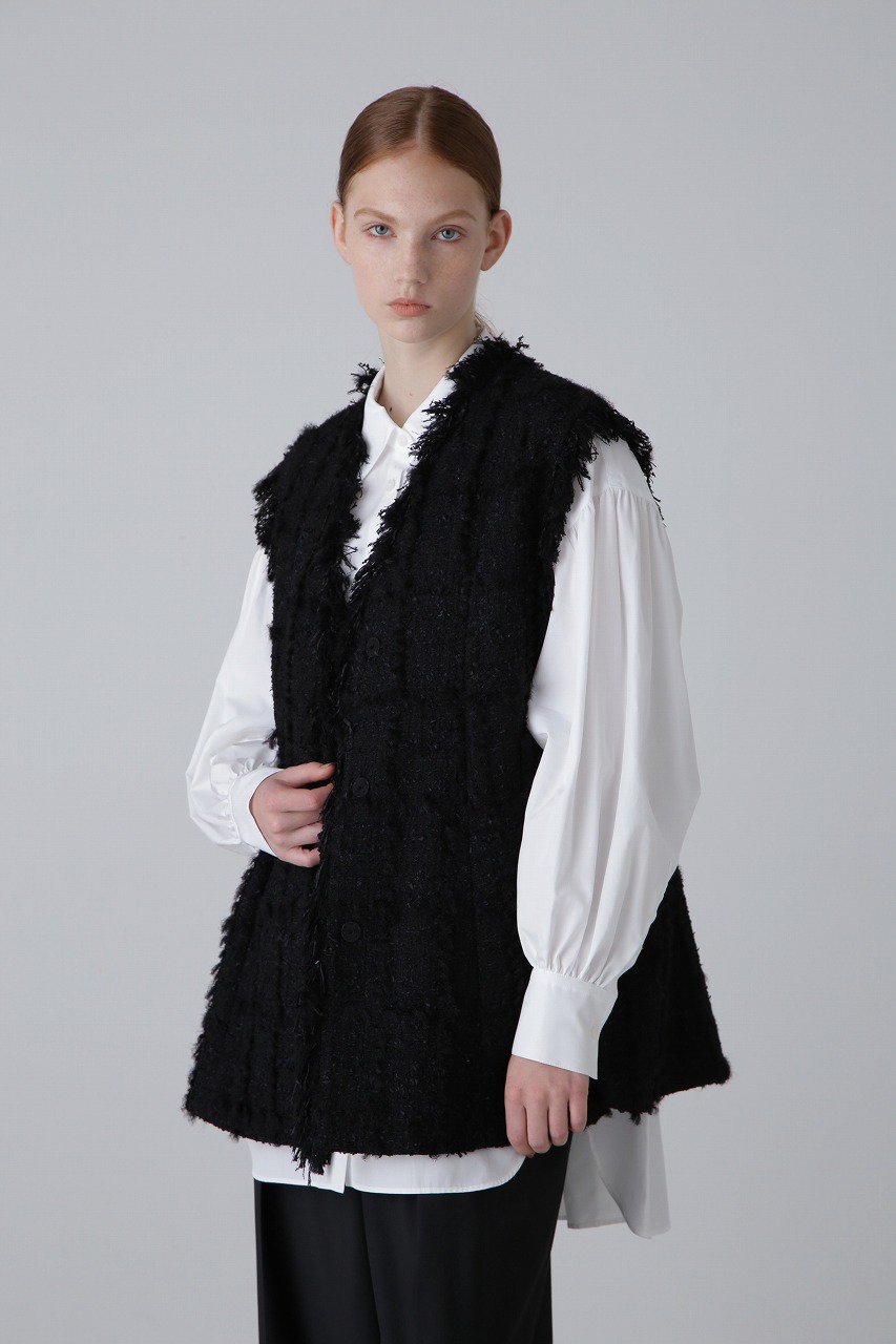 フィルムモールツィードブラウス | ADORE | ADORE[アドーア]公式 ｜五  